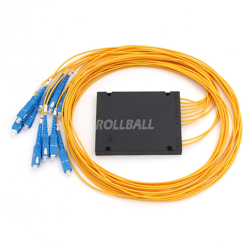 2x8 plc fiber splitter ABS box |shop.szrollball.com