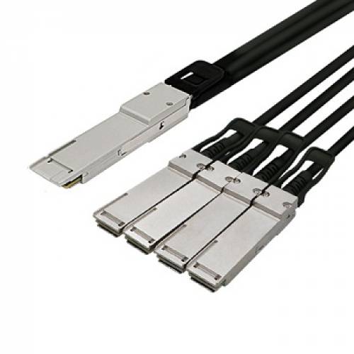 400GbE to 4x100GbE (QSFP56-DD to 4xQSFP56) Direct attach Cable